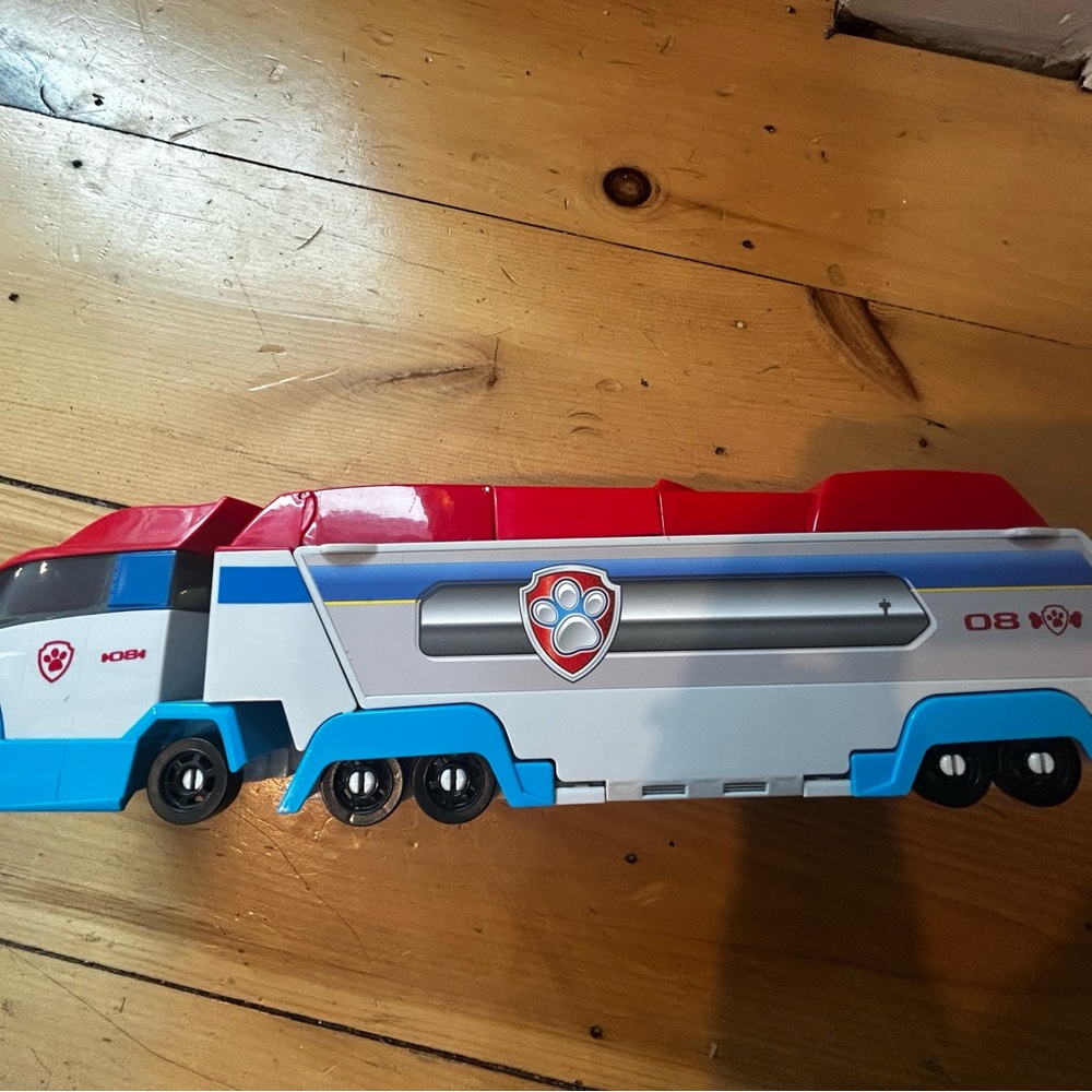 Paw Patrol Red and Blue Rescue Vehicle